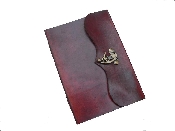 Handmade Leather Journal Diary Notebook Antiqued Clasp